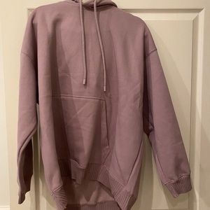 Purple Zara sweatshirt